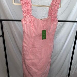 Lilly Pulitzer Pink Striped Dress